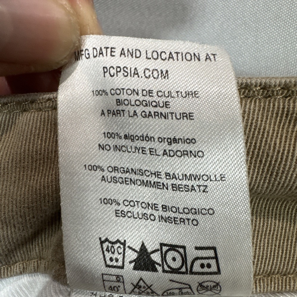 Patagonia Four Canyon Twill Shorts Mens 36 Cotton Flat Front Outdoor Beige 57240 - Picture 11 of 14